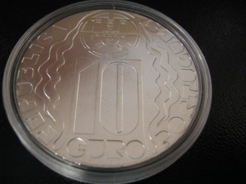 (afbeelding voor) 10 Euromunt Portugal 2004 Olympische zomerspelen FDC